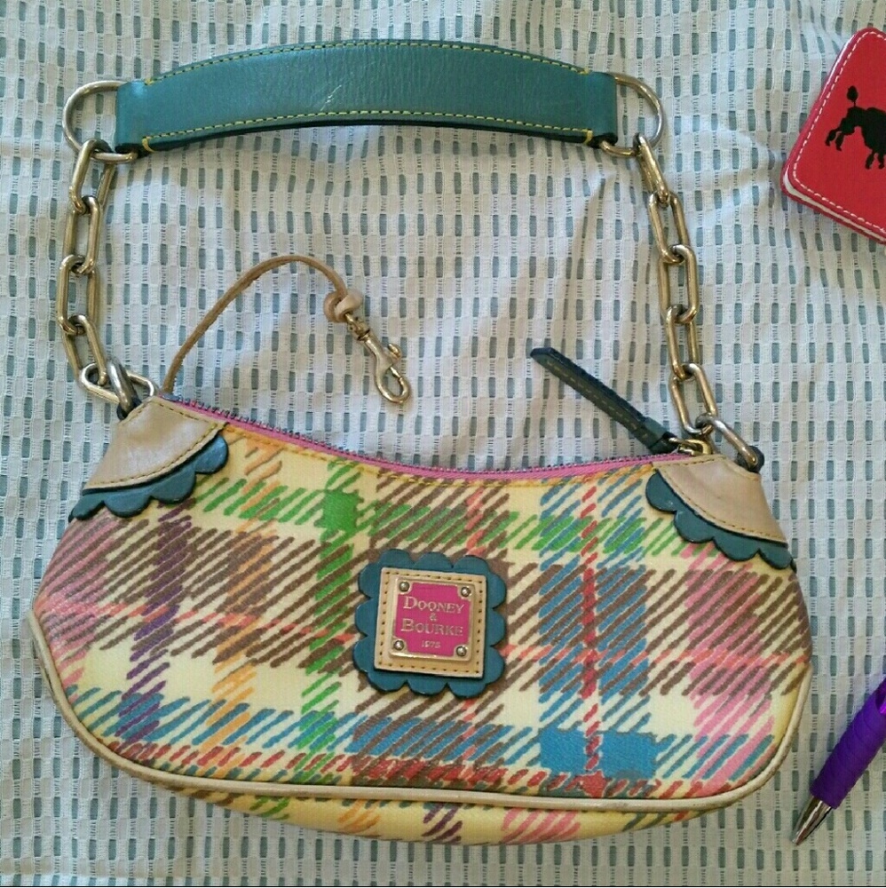 Dooney and Bourke small plaid purse